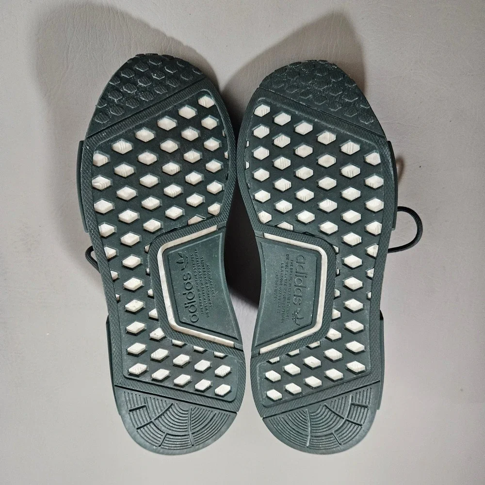 Adidas NMD R1 Mineral Green Women's Sneakers IE9080 Size 7.5 Low Top Knit Shoes